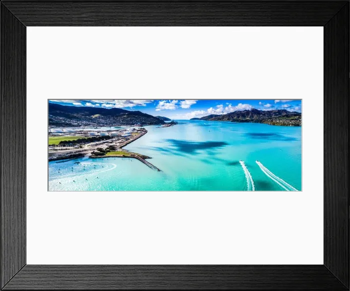 Framed Print : Lyttelton Harbour New Zealand Framed Print : Lyttelton Harbour New Zealand