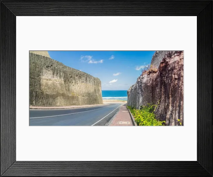 Framed Print : Road to the beach Pandawa, Nusa Dua, Bali, Indonesia Framed Print : Road to the beach Pandawa, Nusa Dua, Bali, Indonesia