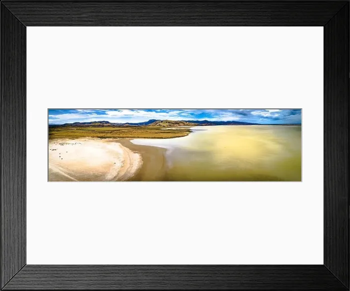 Framed Print : Lake Ellesmere South Island New Zealand