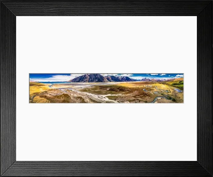 Framed Print : Godley River New Zealand