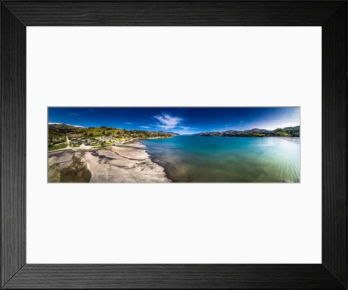 Framed Print : Duvauchelle Canterbury New Zealand Framed Print : Duvauchelle Canterbury New Zealand