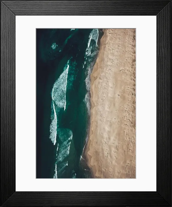 Framed Print : Aerial view of Noordhoek beach, a fantastic pristine beach just along the coast from Cape Town Framed Print : Aerial view of Noordhoek beach, a fantastic pristine beach just along the coast from Cape Town