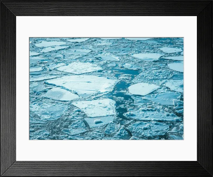 Framed Print : Aerial view of frozen lake. Cracked Ice from drone view. Background texture concept Framed Print : Aerial view of frozen lake. Cracked Ice from drone view. Background texture concept