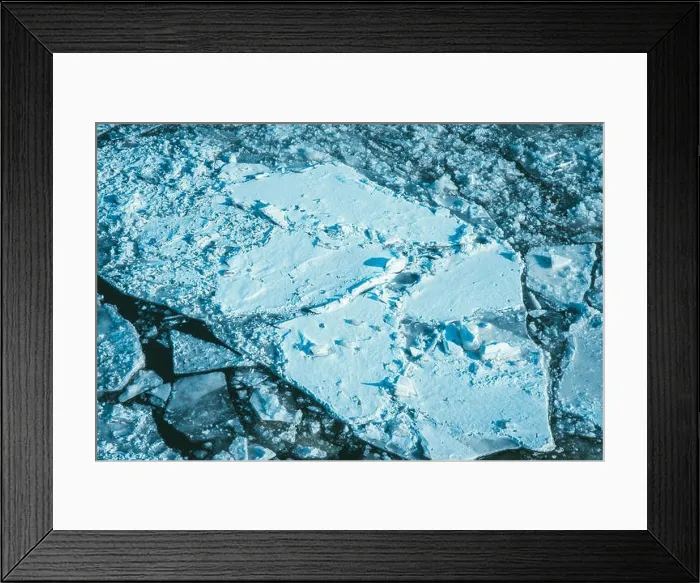 Framed Print : Aerial view of frozen lake. Cracked Ice from drone view. Background texture concept Framed Print : Aerial view of frozen lake. Cracked Ice from drone view. Background texture concept