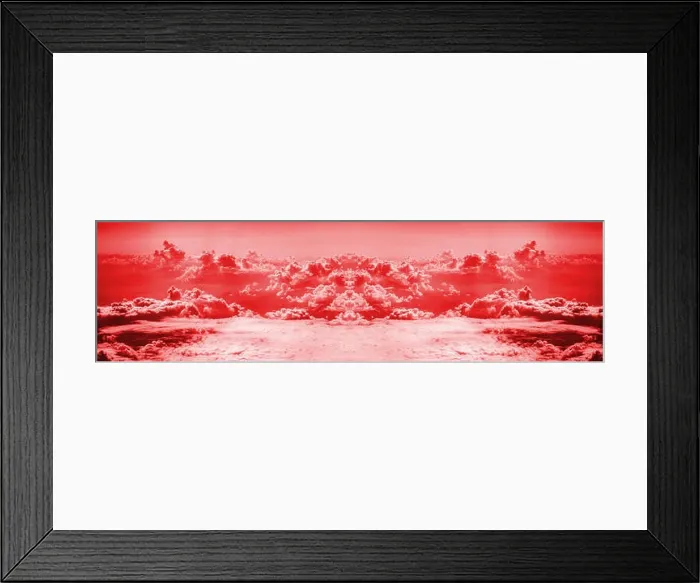 Framed Print : Magestic mountains range Alps seen from the high flying drone with beautiful stratocumulus clouds - abstract red color Framed Print : Magestic mountains range Alps seen from the high flying drone with beautiful stratocumulus clouds - abstract red color