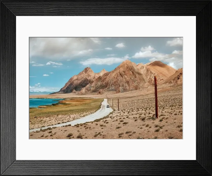 Framed Print : Ozero Lakes along the Pamir Highway, taken in Tajikistan in August 2018 taken in hdr Framed Print : Ozero Lakes along the Pamir Highway, taken in Tajikistan in August 2018 taken in hdr