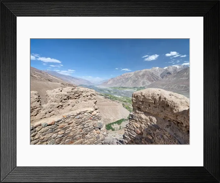 Framed Print : Yamchun Castle in the Wakhan Corridor overlooking Afghanistan, taken in Tajikistan in August 2018 taken in hdr Framed Print : Yamchun Castle in the Wakhan Corridor overlooking Afghanistan, taken in Tajikistan in August 2018 taken in hdr