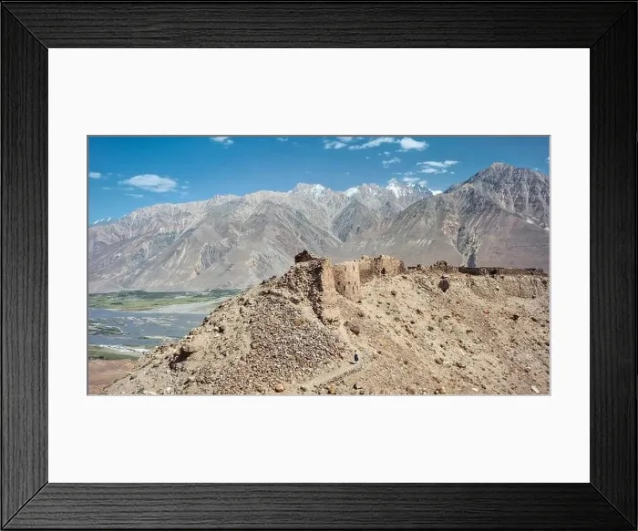 Framed Print : Yamchun Castle in the Wakhan Corridor overlooking Afghanistan, taken in Tajikistan in August 2018 taken in hdr Framed Print : Yamchun Castle in the Wakhan Corridor overlooking Afghanistan, taken in Tajikistan in August 2018 taken in hdr