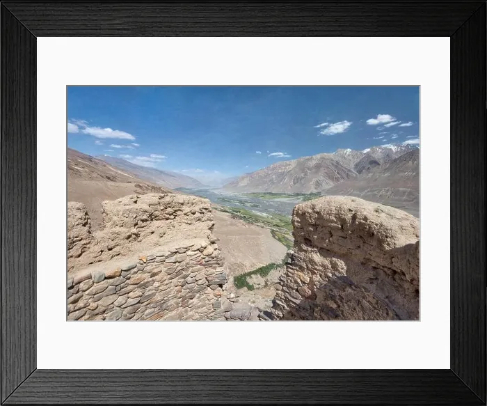 Framed Print : Yamchun Castle in the Wakhan Corridor overlooking Afghanistan, taken in Tajikistan in August 2018 taken in hdr Framed Print : Yamchun Castle in the Wakhan Corridor overlooking Afghanistan, taken in Tajikistan in August 2018 taken in hdr