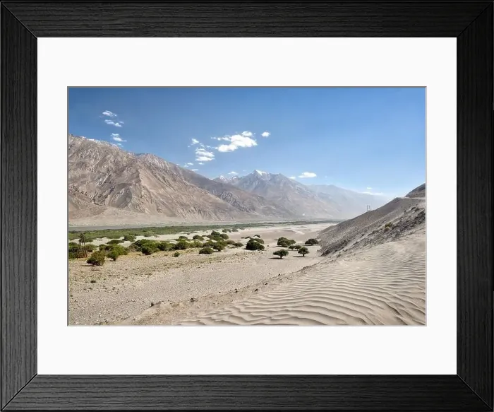 Framed Print : Sand Dunes along Wakhan Corridor, taken in Tajikistan in August 2018 taken in hdr Framed Print : Sand Dunes along Wakhan Corridor, taken in Tajikistan in August 2018 taken in hdr