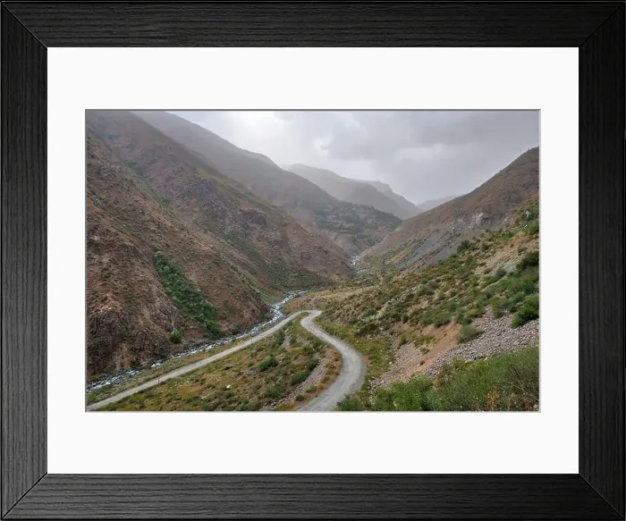 Framed Print : Crossing Khaburabot Pass on the Pamir Highway, taken in Tajikistan in August 2018 taken in hdr Framed Print : Crossing Khaburabot Pass on the Pamir Highway, taken in Tajikistan in August 2018 taken in hdr