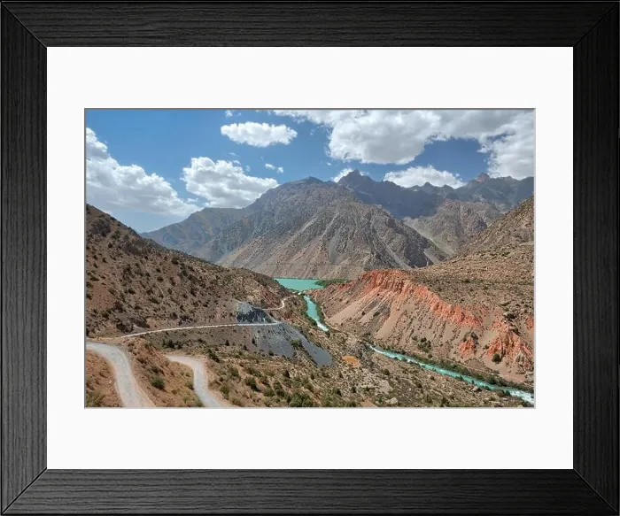 Framed Print : Iskanderkul in the Fann Mountains, taken in Tajikistan in August 2018 taken in hdr Framed Print : Iskanderkul in the Fann Mountains, taken in Tajikistan in August 2018 taken in hdr