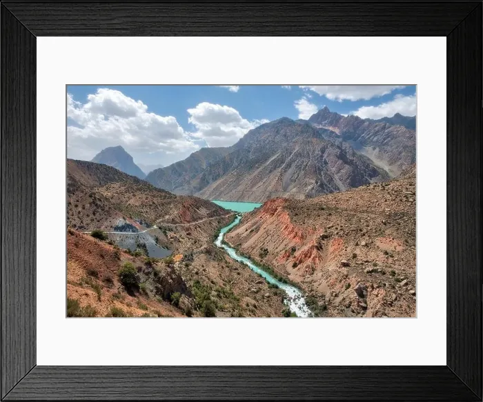 Framed Print : Iskanderkul in the Fann Mountains, taken in Tajikistan in August 2018 taken in hdr Framed Print : Iskanderkul in the Fann Mountains, taken in Tajikistan in August 2018 taken in hdr
