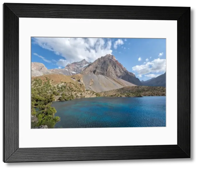 Framed Print : Alaudin Lake in the Fann Mountains, taken in Tajikistan in August 2018 taken in hdr Framed Print : Alaudin Lake in the Fann Mountains, taken in Tajikistan in August 2018 taken in hdr