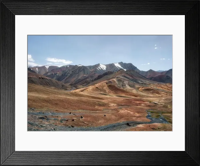 Framed Print : Along the Pamir Highway, taken in Tajikistan in August 2018 taken in hdr Framed Print : Along the Pamir Highway, taken in Tajikistan in August 2018 taken in hdr