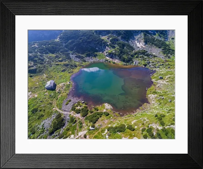 Framed Print : The Seven Lakes of Rila mountain in bulgaria Framed Print : The Seven Lakes of Rila mountain in bulgaria
