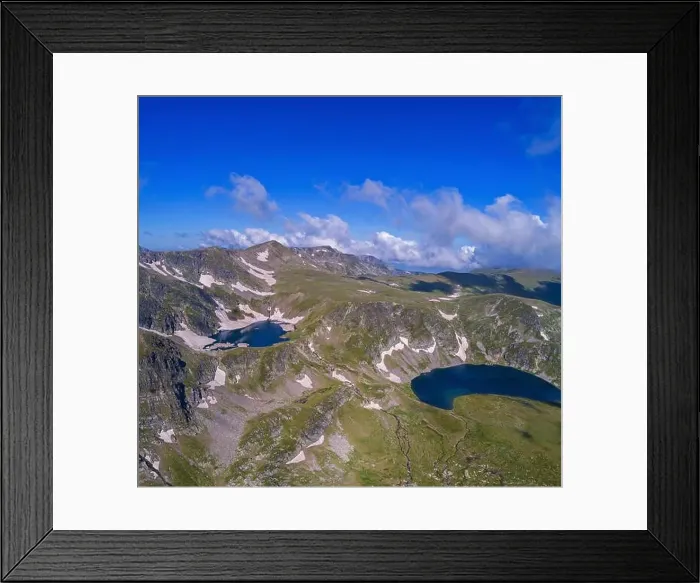 Framed Print : The Seven Lakes of Rila mountain in bulgaria Framed Print : The Seven Lakes of Rila mountain in bulgaria