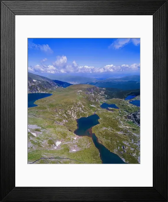 Framed Print : The Seven Lakes of Rila mountain in bulgaria Framed Print : The Seven Lakes of Rila mountain in bulgaria