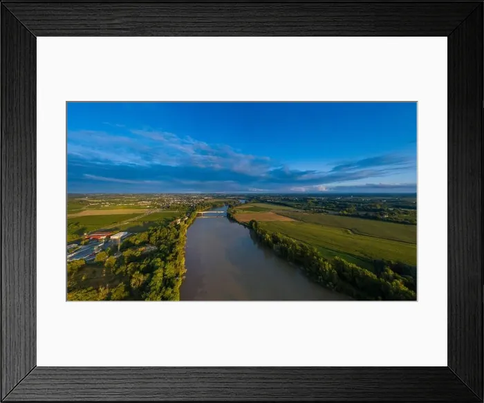 Framed Print : Aerial view bordeaux vineyard, landscape vineyard south west of france, europe Framed Print : Aerial view bordeaux vineyard, landscape vineyard south west of france, europe