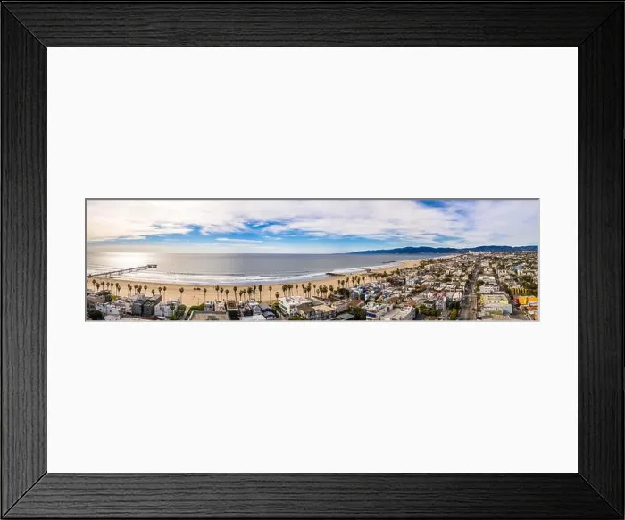 Framed Print : Venice beach Los Angeles California LA Aerial Framed Print : Venice beach Los Angeles California LA Aerial