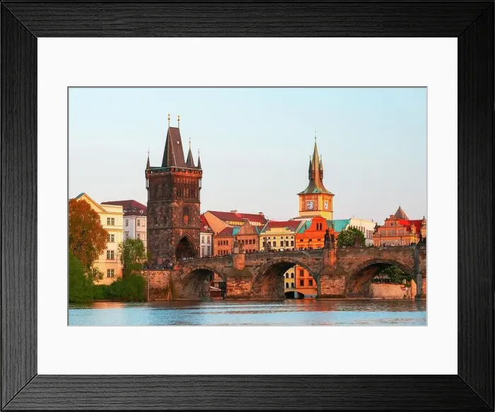 Framed Print : Scenic view on Vltava river and historical center of Prague, buildings and landmarks of old town, Prague, Czech Republic Framed Print : Scenic view on Vltava river and historical center of Prague, buildings and landmarks of old town, Prague, Czech Republic