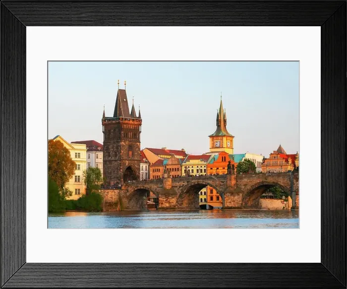 Framed Print : Scenic view on Vltava river and historical center of Prague, buildings and landmarks of old town, Prague, Czech Republic Framed Print : Scenic view on Vltava river and historical center of Prague, buildings and landmarks of old town, Prague, Czech Republic