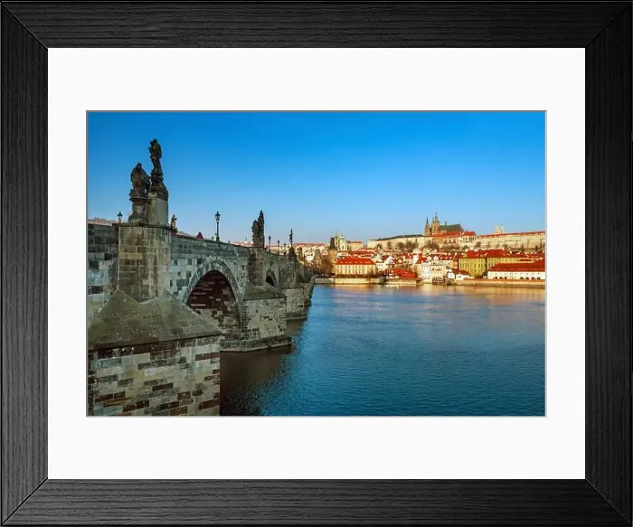 Framed Print : Scenic view on historical center of Prague, buildings and landmarks of old town, Prague, Czech Republic Framed Print : Scenic view on historical center of Prague, buildings and landmarks of old town, Prague, Czech Republic