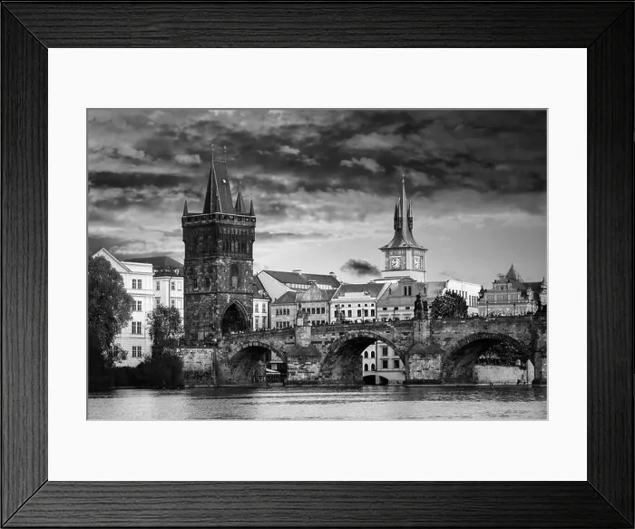 Framed Print : Scenic view on historical center of Prague, buildings and landmarks of old town, Prague, Czech Republic Framed Print : Scenic view on historical center of Prague, buildings and landmarks of old town, Prague, Czech Republic