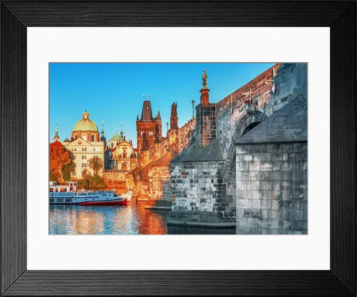 Framed Print : Scenic view on historical center of Prague, buildings and landmarks of old town, Prague, Czech Republic Framed Print : Scenic view on historical center of Prague, buildings and landmarks of old town, Prague, Czech Republic