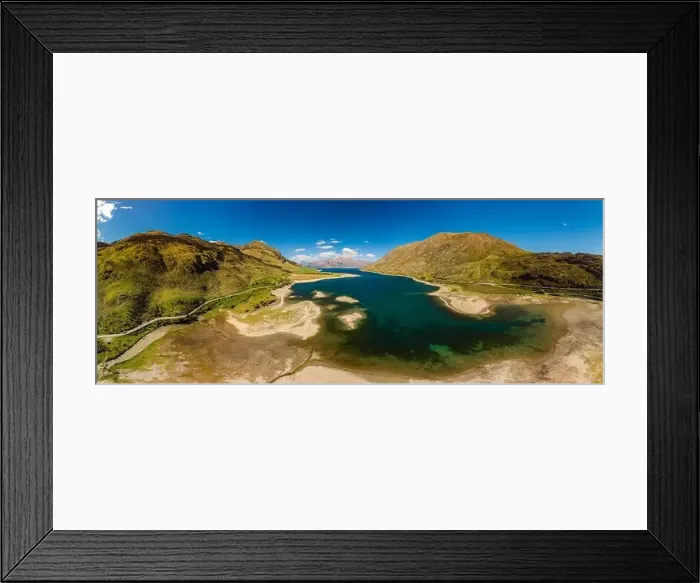Framed Print : Panoramic drone aerial photos of Lake Hawea and mountains, South Island, New Zealand Framed Print : Panoramic drone aerial photos of Lake Hawea and mountains, South Island, New Zealand