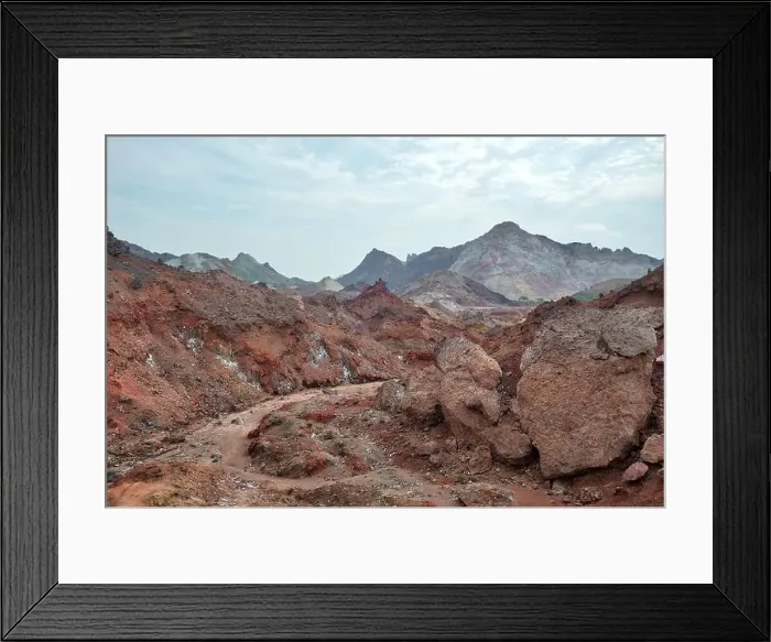 Framed Print : Hormuz Island in the Hormuz straight, south Iran taken in January 2019 taken in hdr Framed Print : Hormuz Island in the Hormuz straight, south Iran taken in January 2019 taken in hdr