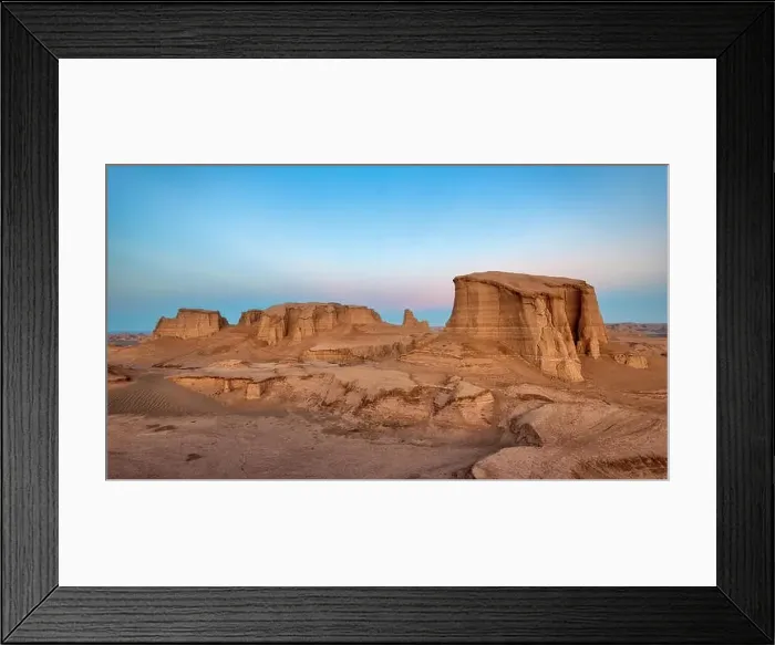 Framed Print : Dasht-e Lut Desert in eastern Iran taken in January 2019 taken in hdr Framed Print : Dasht-e Lut Desert in eastern Iran taken in January 2019 taken in hdr