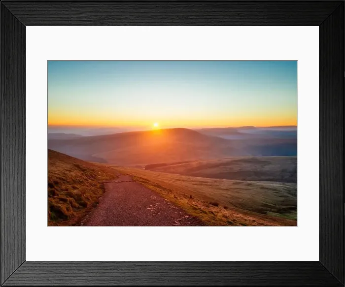Framed Print : Brecon Beacon hike in Southern Wales taken in November 2018 taken in hdr Framed Print : Brecon Beacon hike in Southern Wales taken in November 2018 taken in hdr