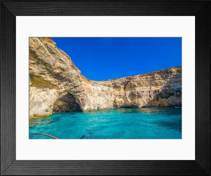 Framed Print : Cliffs and sea view of Comino island, Malta. Seascape at Malta, Comino and Gozo islands Framed Print : Cliffs and sea view of Comino island, Malta. Seascape at Malta, Comino and Gozo islands