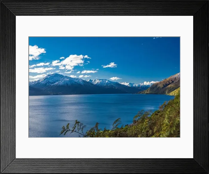 Framed Print : Aerial drone view of north side of Lake Wanaka at Makarora, South Island, New Zealand Framed Print : Aerial drone view of north side of Lake Wanaka at Makarora, South Island, New Zealand