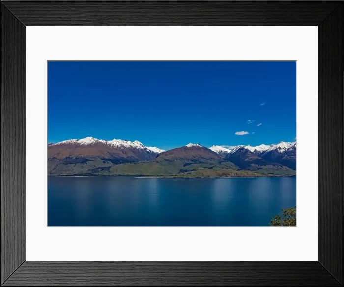 Framed Print : Aerial drone view of north side of Lake Wanaka at Makarora, South Island, New Zealand Framed Print : Aerial drone view of north side of Lake Wanaka at Makarora, South Island, New Zealand
