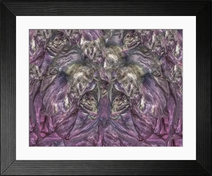 Framed Print : Fine art floral pastel color background abstract pattern created from a parrot tulip blossom Framed Print : Fine art floral pastel color background abstract pattern created from a parrot tulip blossom