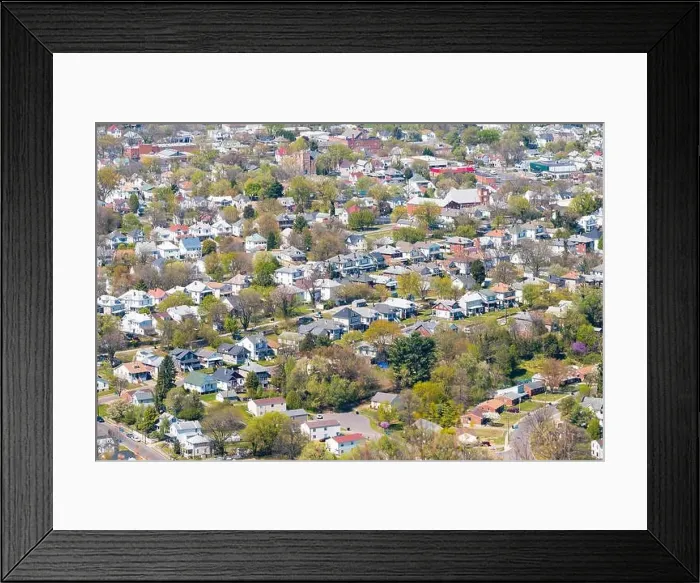 Framed Print : Roanoke, USA - April 18 Framed Print : Roanoke, USA - April 18