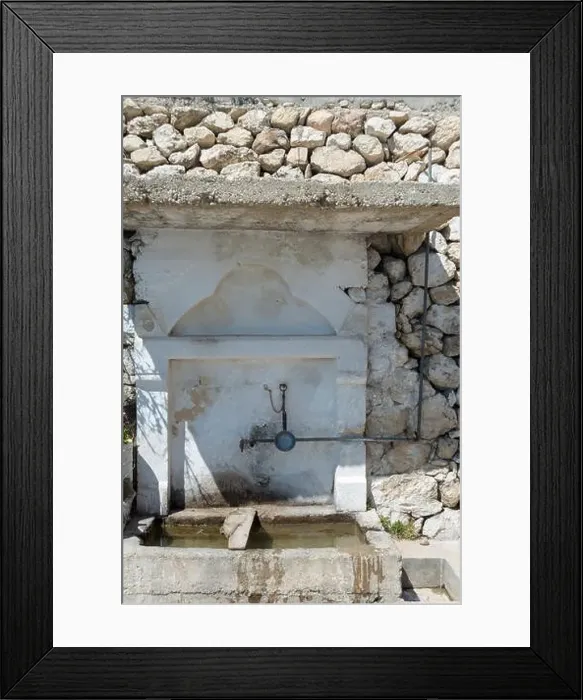 Framed Print : MARCH 23, 2019 ERMENEK TURKEY.Ermenek is a district of Karaman province of Turkey.A scene from old city