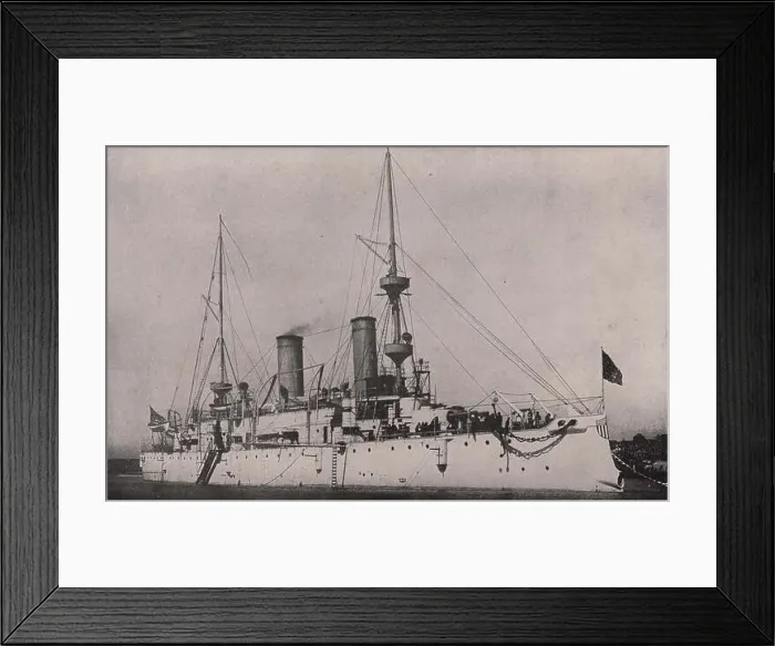 Framed Print : United States Protected Cruiser Olympia In New York Harbor Framed Print : United States Protected Cruiser Olympia In New York Harbor