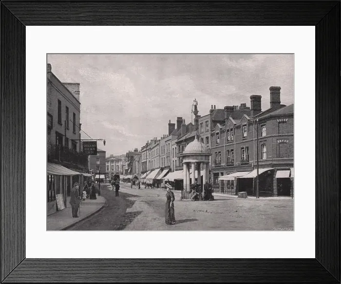 Framed Print : Chelmsford : High Street Framed Print : Chelmsford : High Street