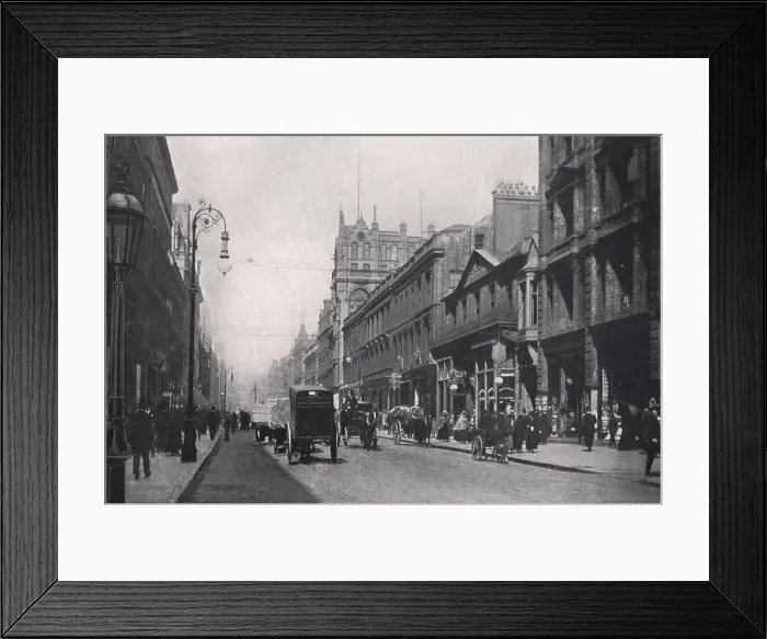 Framed Print : Buchanan Street, Glasgow Framed Print : Buchanan Street, Glasgow
