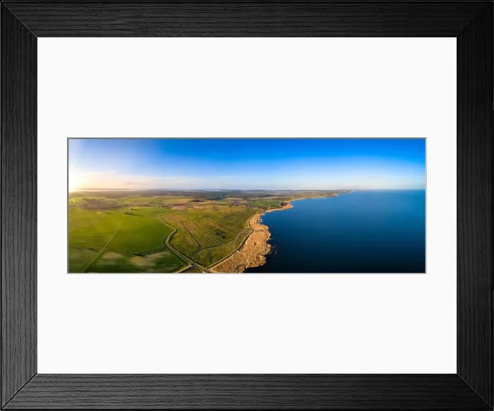Framed Print : Aerial Photography of the coastline of Stolpe on the german island Usedom Framed Print : Aerial Photography of the coastline of Stolpe on the german island Usedom