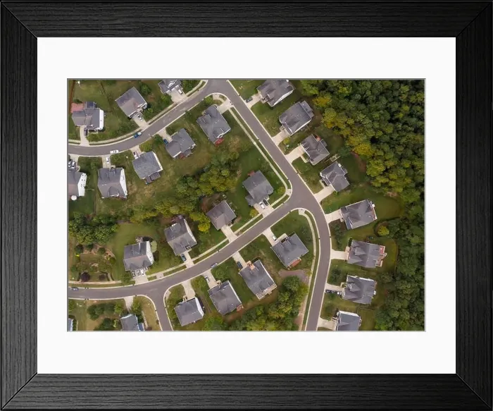Framed Print : View from above Framed Print : View from above