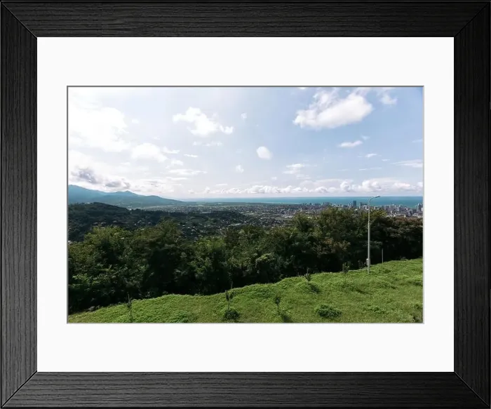 Framed Print : Panoramic view of the city of Batumi in sunny day Framed Print : Panoramic view of the city of Batumi in sunny day