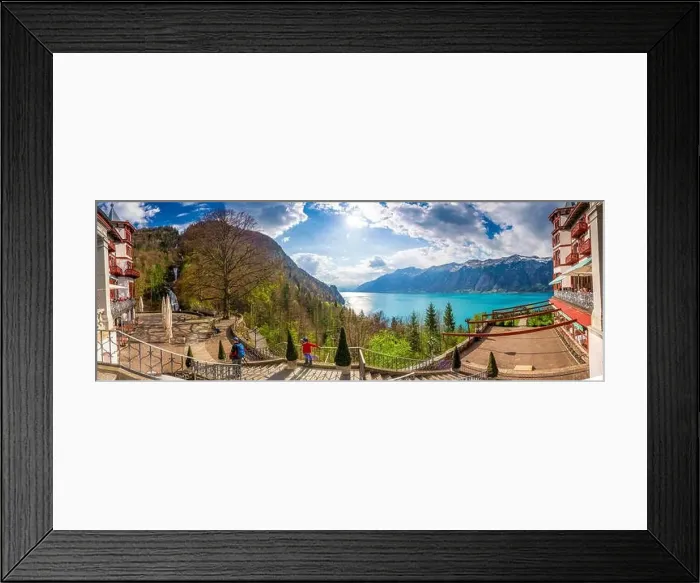 Framed Print : BRIENZ, April 21 Framed Print : BRIENZ, April 21