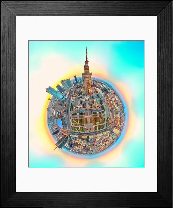 Framed Print : WARSAW, POLAND - APRIL 07