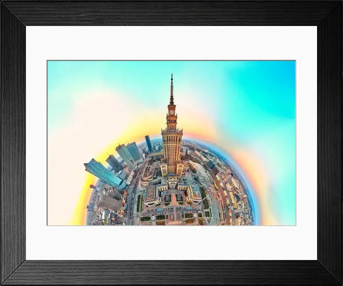 Framed Print : WARSAW, POLAND - APRIL 07 Framed Print : WARSAW, POLAND - APRIL 07