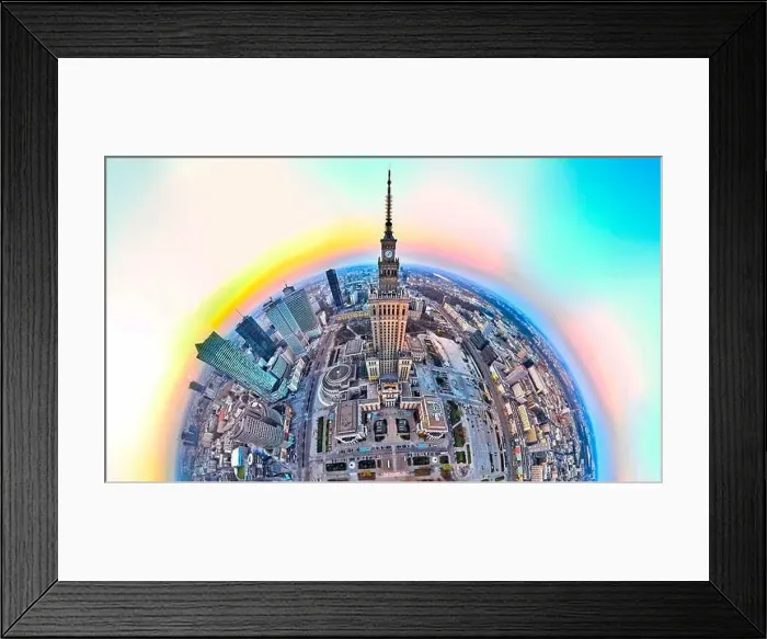 Framed Print : WARSAW, POLAND - APRIL 07 Framed Print : WARSAW, POLAND - APRIL 07