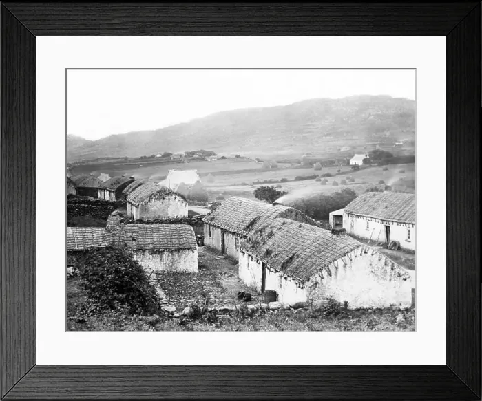 Framed Print : Teelin village, Donegal, Ireland Framed Print : Teelin village, Donegal, Ireland